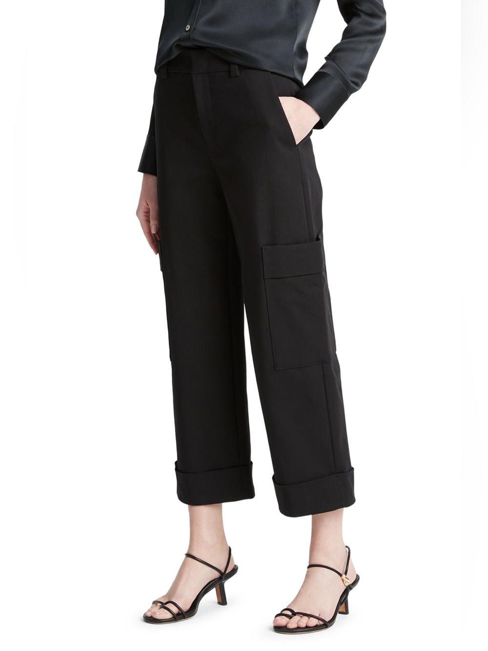 Vince Black Utility Pants, 14